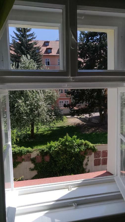 Skromny Apartman V Centru Chebu Buitenkant foto
